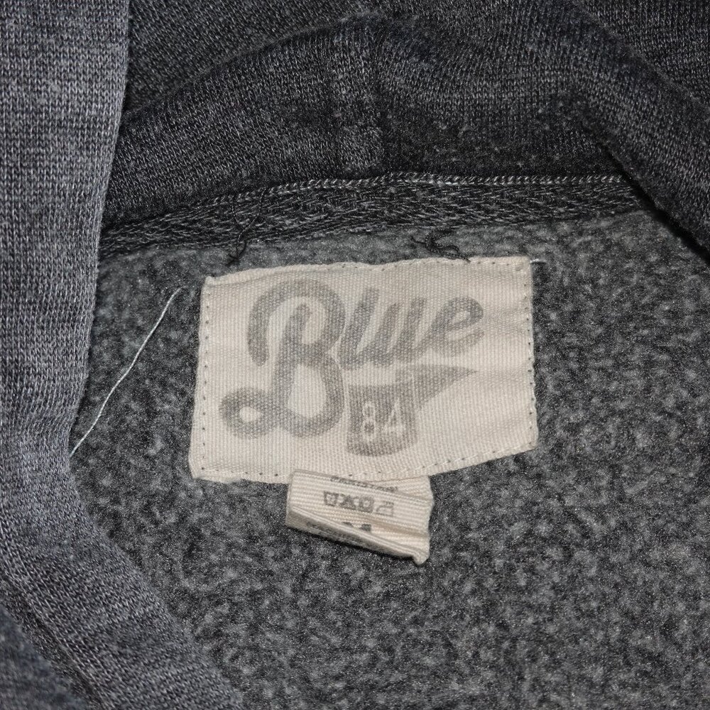 Women's Size Medium Bent Hook Marina Table Rock Lake Gray Hoodie - Picture 3 of 4